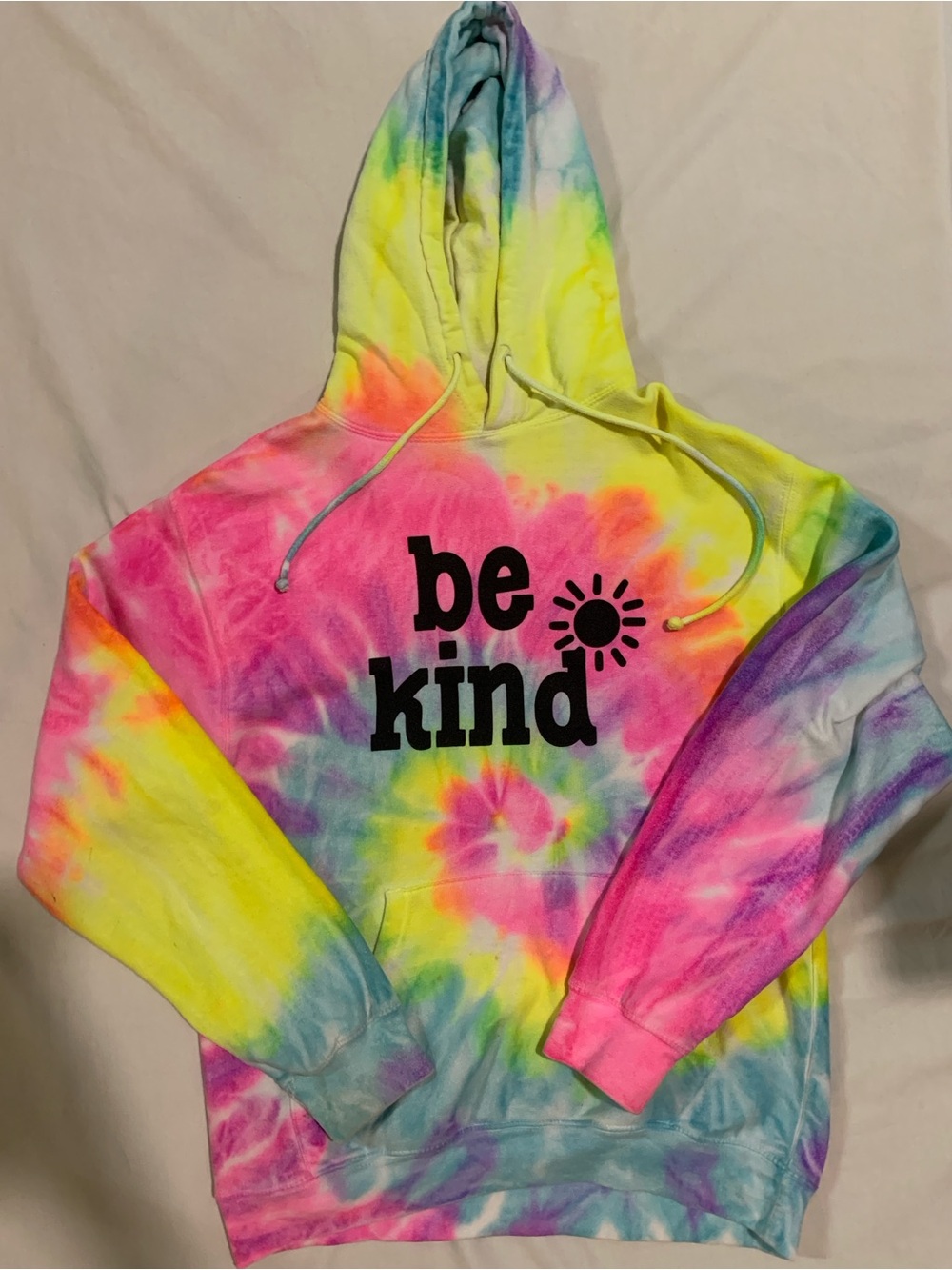Tie-Dye "Be Kind" Hoodie